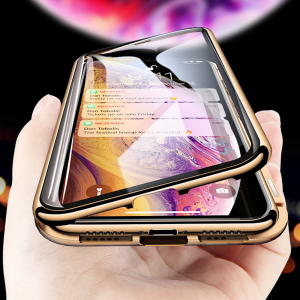 360 Protection Magnetic Adsorption Case For iPhone XS MAX X XR 8 7 6 6s Plus